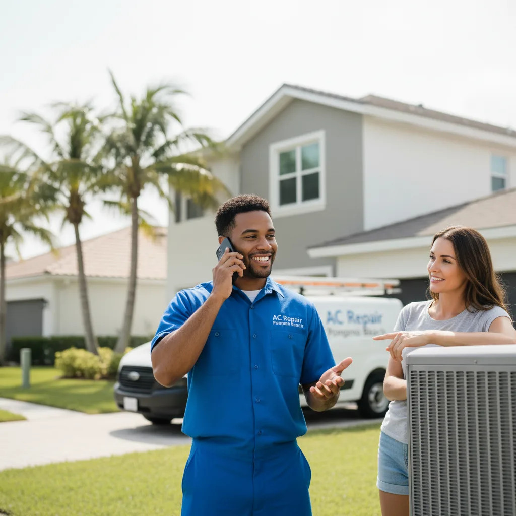 AC Repair Pompano Beach customer support in Rancho Cucamonga